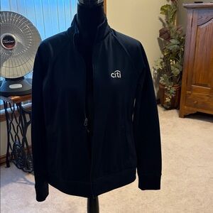Women's navy  Zip-Front Jacket